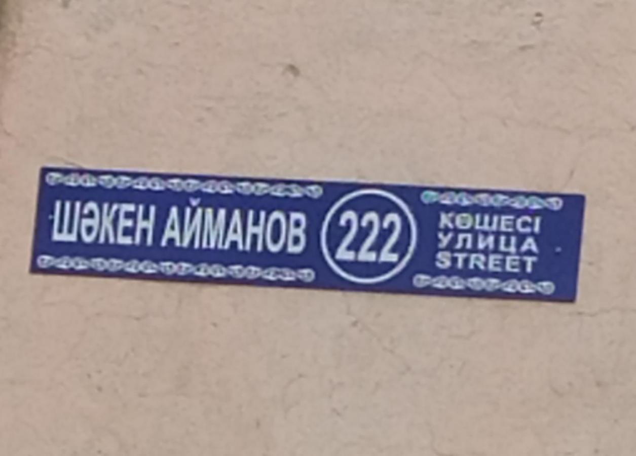 Квартира На Айманова Тимирязева Almaty Exterior foto